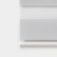 Штора рулонная 50&times;160 см &laquo;День и Ночь&raquo;, по полотну 46&times;160 см, цвет стальной