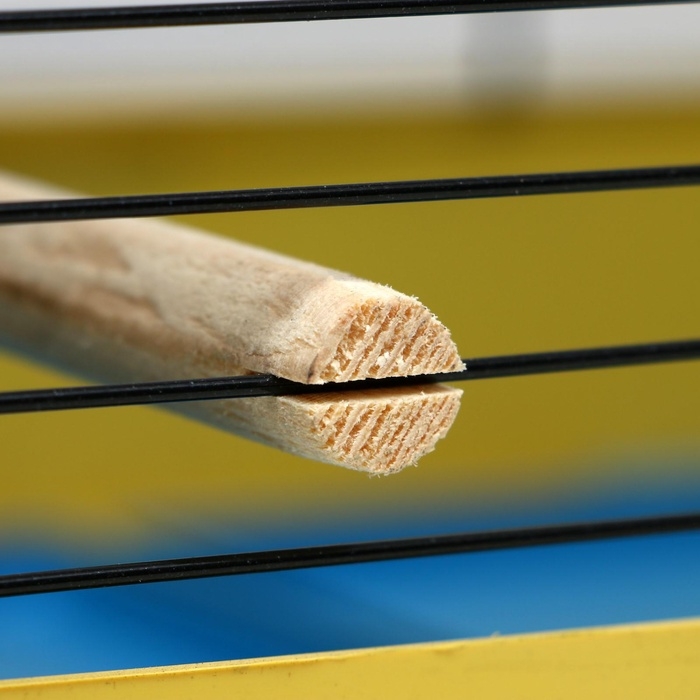 Клетка для попугая Клетка для попугая "Фиона", 3 яруса, 48 х 38 х 53 см, микс цветов