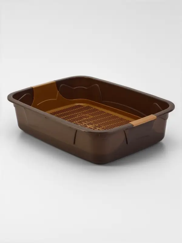 Туалет с сеткой, 44&times;33&times;11.5 см, капучино