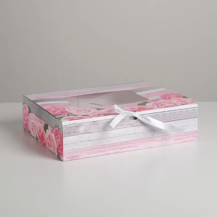 Коробка подарочная, упаковка, «Тебе», 31 х 24.5 х 8 см Коробка подарочная, упаковка, «Тебе», 31 х 24.5 х 8 см