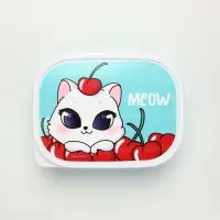 Ланч - бокс прямоугольный Meow, 500 мл