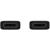 Кабель USB-C - USB-C 2.0 М/М 3А 1м, Samsung ч,EP-DA705BBRGRU/DA705BBEGWW