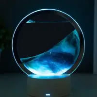 Светильник настольный СТАРТ Sands, LED, 10 Вт, USB, 16&times;16&times;20 см, 3хAA, серый