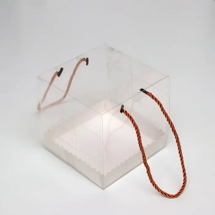 Коробка под рулет, белая 14&times;14&times;14 см