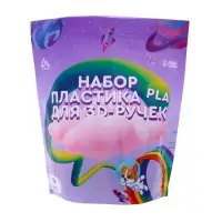 Пластик Luazon PLA-5, для 3D ручки, 5 цветов по 10 метров
