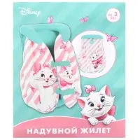 Жилет для плавания детский &laquo;Кошечка Мари&raquo;, надувной, розовый