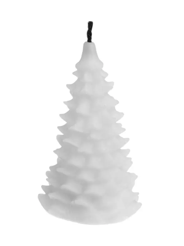 Светодиодная фигура &laquo;Ёлочка резная&raquo;, 8&times;4.5 см, от батареек 3хLR1130, свечение тёплое белое