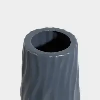 Ваза напольная &laquo;Логанс&raquo;, 58&times;11 см, пластик, серая