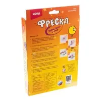 Фреска, картина из песка &laquo;Зайка&raquo;