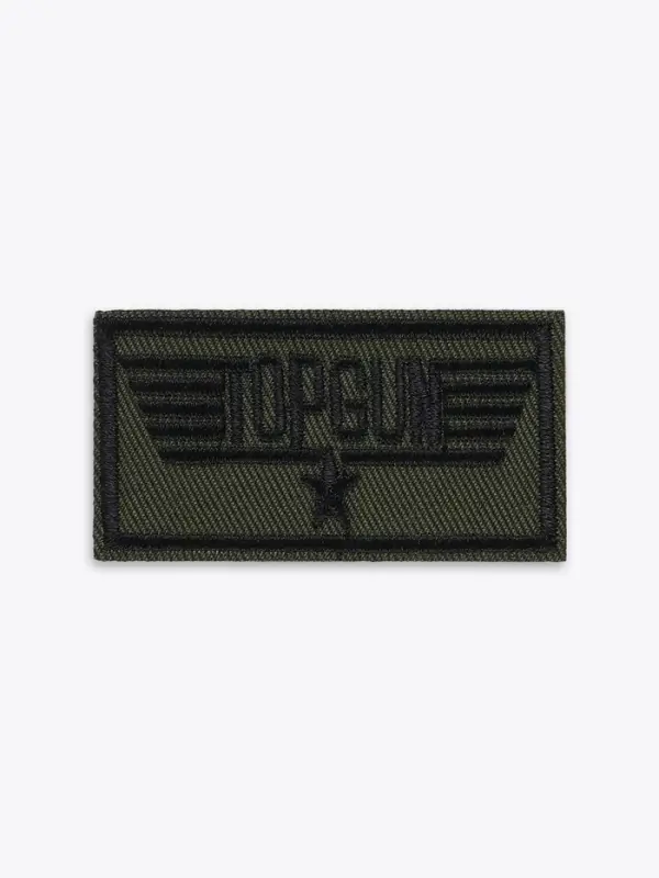 Термоаппликация Topgun, 6.3&times;3.3 см, фасовка 10 шт., хаки
