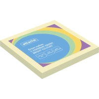 Стикеры ATTACHE Bright colours с клеев.краем 76х76 желтый 100л