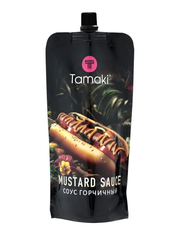 Соус Горчичный на основе растительных масел Tamaki, 0.2 л