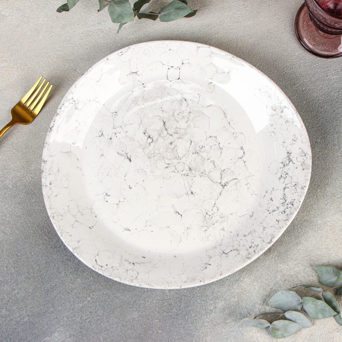 Тарелка фарфоровая Bolla bianca, 30×28 см, h=3 см Тарелка фарфоровая Bolla bianca, 30×28 см, h=3 см