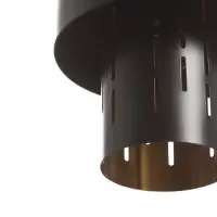 Светильник &laquo;Колин&raquo; 1&times;40 Вт Е27 черный 19&times;19&times;30(130)см