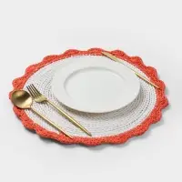 Салфетка сервировочная, 38 см, круглая