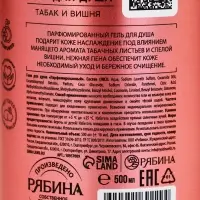 Гель для душа парфюмированный, аромат табак и вишня, 500 мл, laPOETIQUE