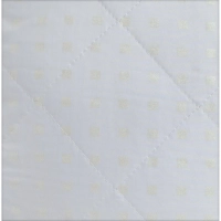 Подушка Luscan 70х70, стеганная, (иск. лебяжий пух/тик ПЭ), белые шашечки