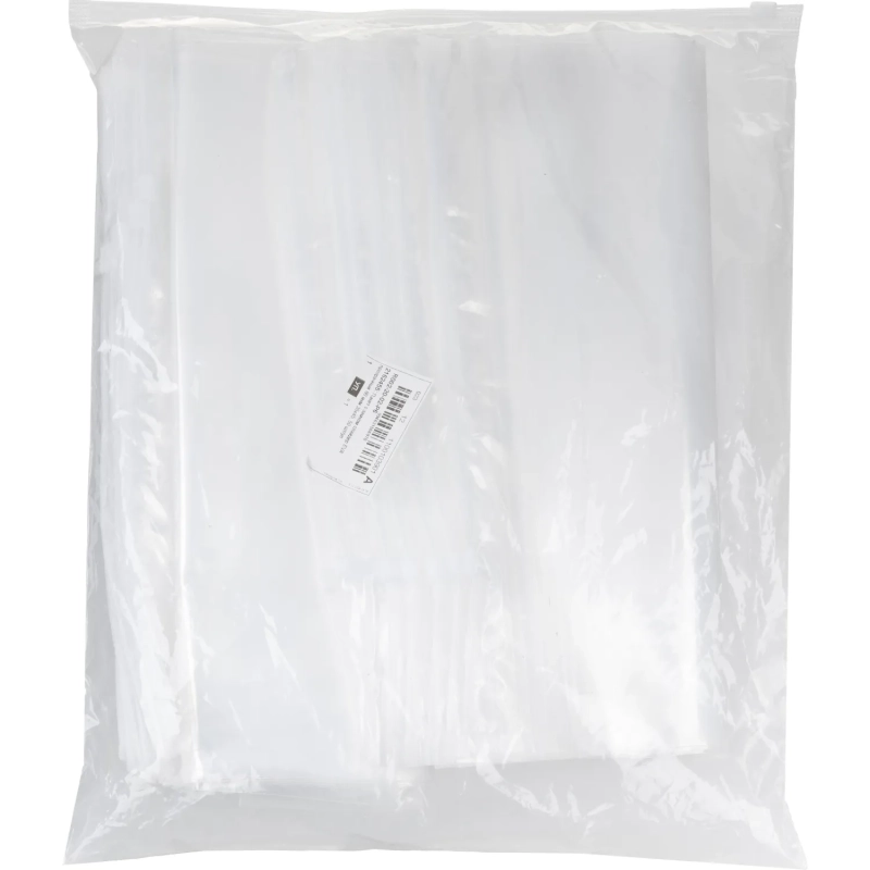 Пакет с замком слайдер EVA прозрачный 60 мкм 35х45, 50 шт/уп