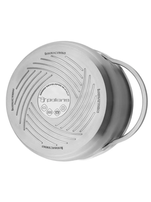 Кастрюля 3,5 л с крышкой Solid-20С для индукционной плиты