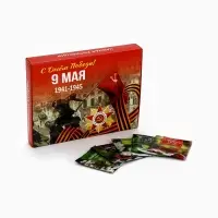 Чай подарочный на 9 мая &laquo;День победы&raquo;, 36 пакетиков
