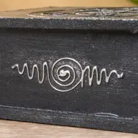 Шкатулка "Цветок жизни" 19х15х7 см, МДФ Шкатулка "Цветок жизни" 19х15х7 см, МДФ