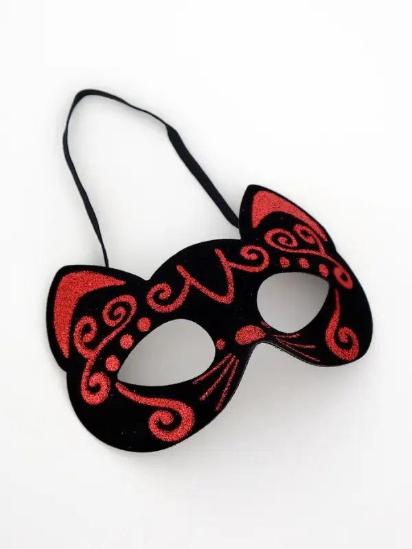 Карнавальная маска Карнавальная маска "Кошечка", цвета МИКС