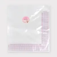 Линейка для кроя и шитья, 21.5&times;21.5 см