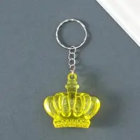 Брелок пластик "Корона" МИКС 4х4,4х1,5 см