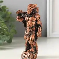 Фигурка гипс &laquo;Тор&raquo;, 14&times;6 см, под бронзу винтаж