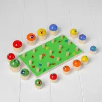 Счётный материал &laquo;Грибочки на полянке&raquo;, 15 шт.