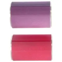 Блок с липким краем 50л пластик прозрачный МИКС в коробочке