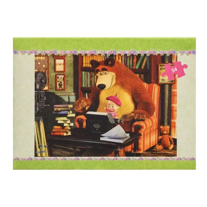 Пазлы «Маша и Медведь», 54 элемента, МИКС