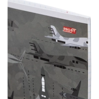 Тетрадь клетка 12л. Милитари паттерн, ассорти, 12-8826