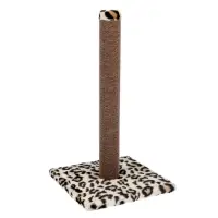 Когтеточка &laquo;Столбик&raquo; №2, 54&times;30 см, ковролин, МИКС