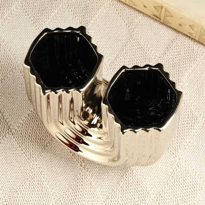 Кашпо - ваза  Кашпо - ваза "Милли" 14,5х14,5х12см