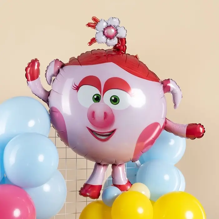 Воздушный шар фольгированный 41" &laquo;Смешарики, Нюша&raquo;