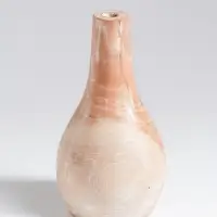 Ваза для сухоцветов &laquo;Мистра&raquo;, 8&times;8&times;16 см, дерево джати, бежевая