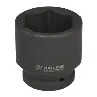 Головка ударная торцевая 1-1/2"DR шестигранная 70мм, L=100мм