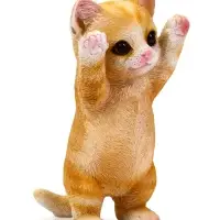 Садовая фигура из полистоуна &laquo;Котёнок&raquo;, 19&times;11&times;9 см