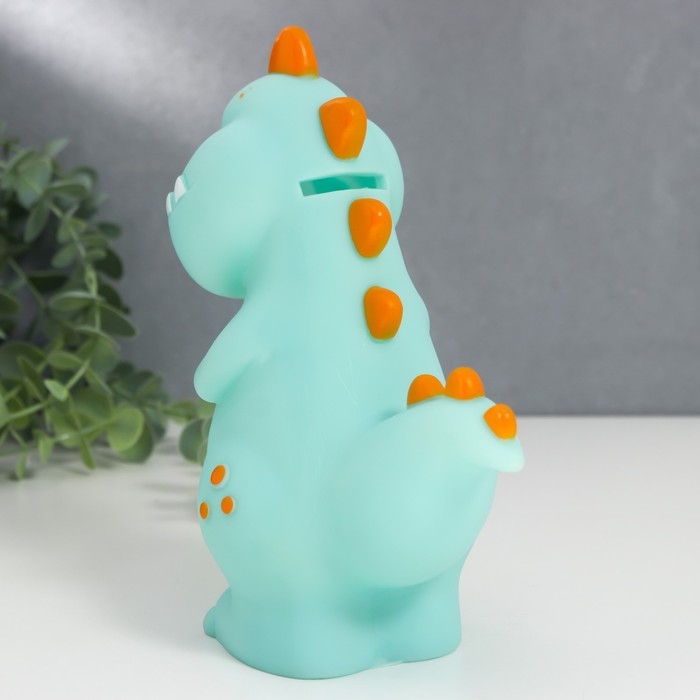 Копилка пластик Копилка пластик "Зубастый динозавр" МИКС 8,5х13х18 см