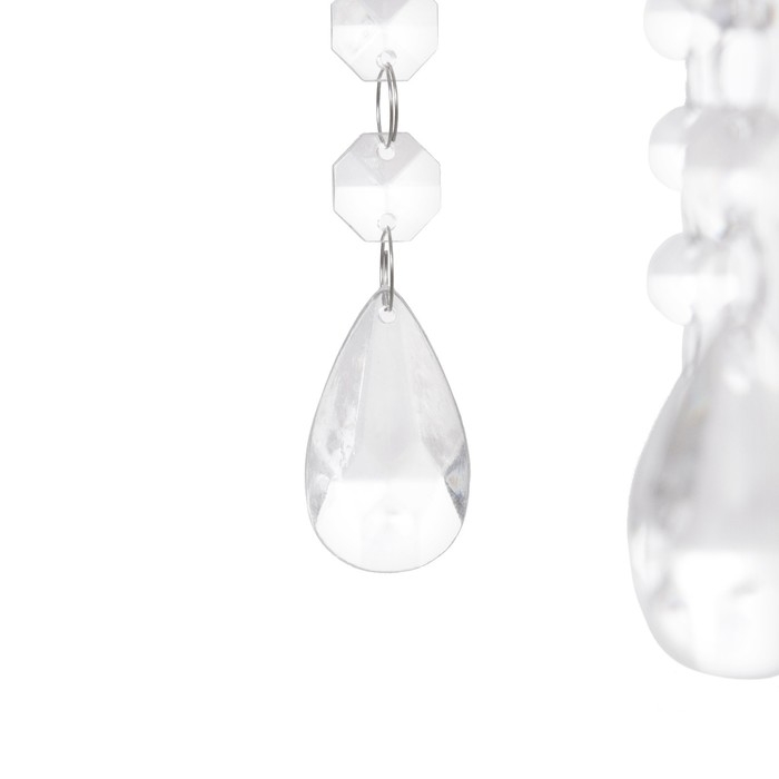 Люстра "Сандра" 10хЕ14 40Вт золото 62х62х32 см