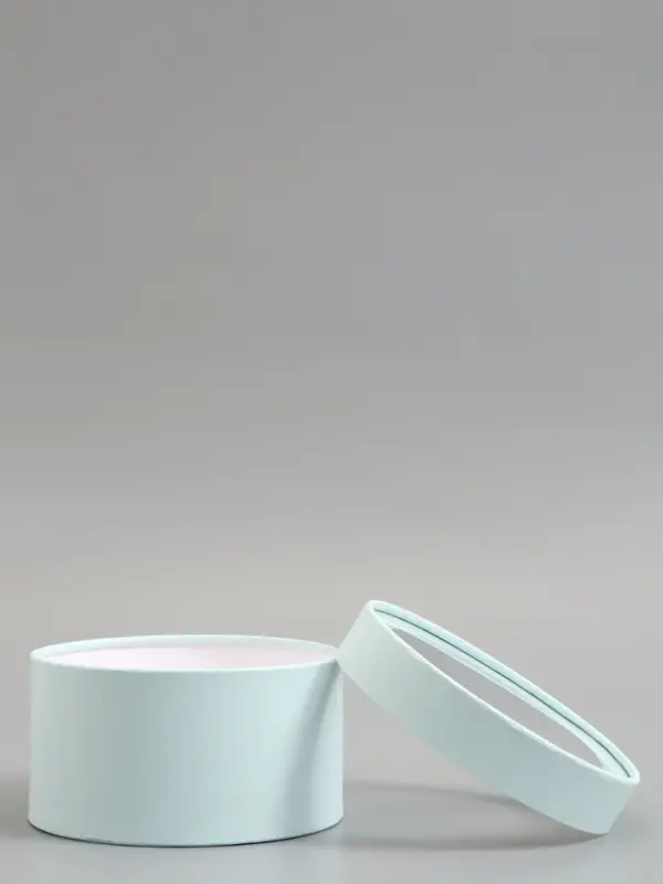 Подарочная коробка , лагуна, завальцованная с окном, 18 х 10 см