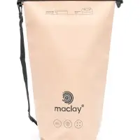 Гермомешок туристический maclay, 20 л, 500D, с лямкой, бежевый