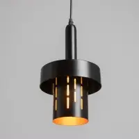 Светильник &laquo;Колин&raquo; 1&times;40 Вт Е27 черный 19&times;19&times;30(130)см