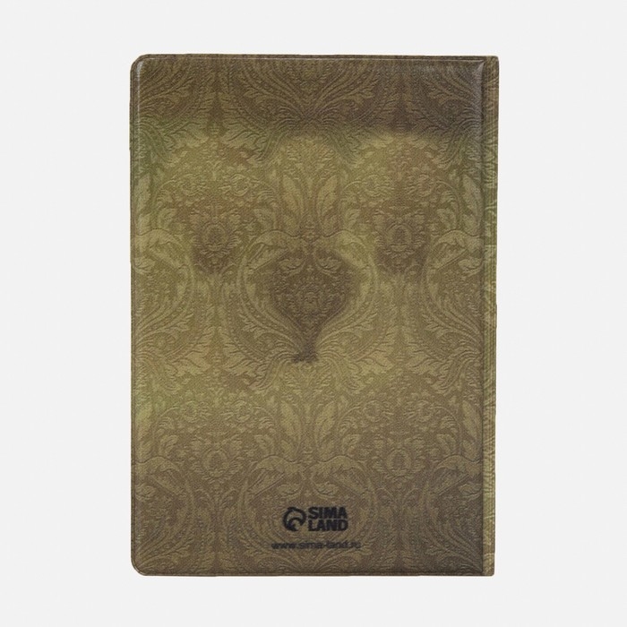 Обложка для паспорта, цвет золотой