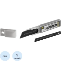 Лезвие OLFA сегментир.,тефлон.покрытие,18мм,толщина 0,5мм, 5шт/уп OL-LFB-5B