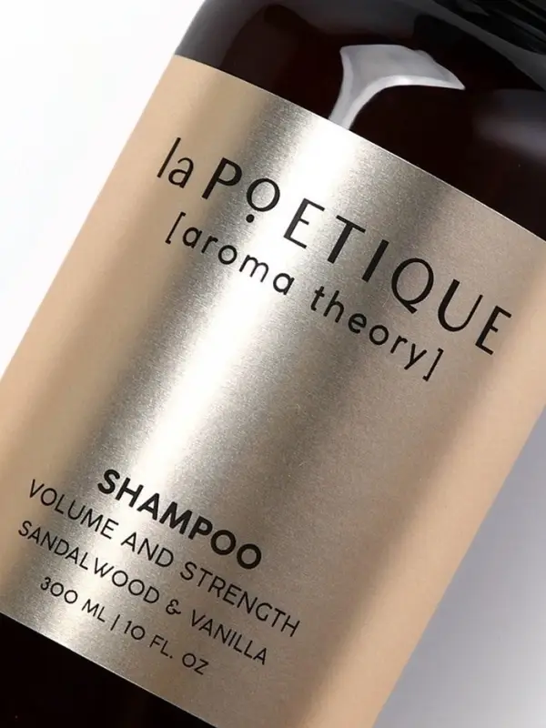 Шампунь для волос, объём и сила, 300 мл, аромат сандала и ванили, LA POETIQUE