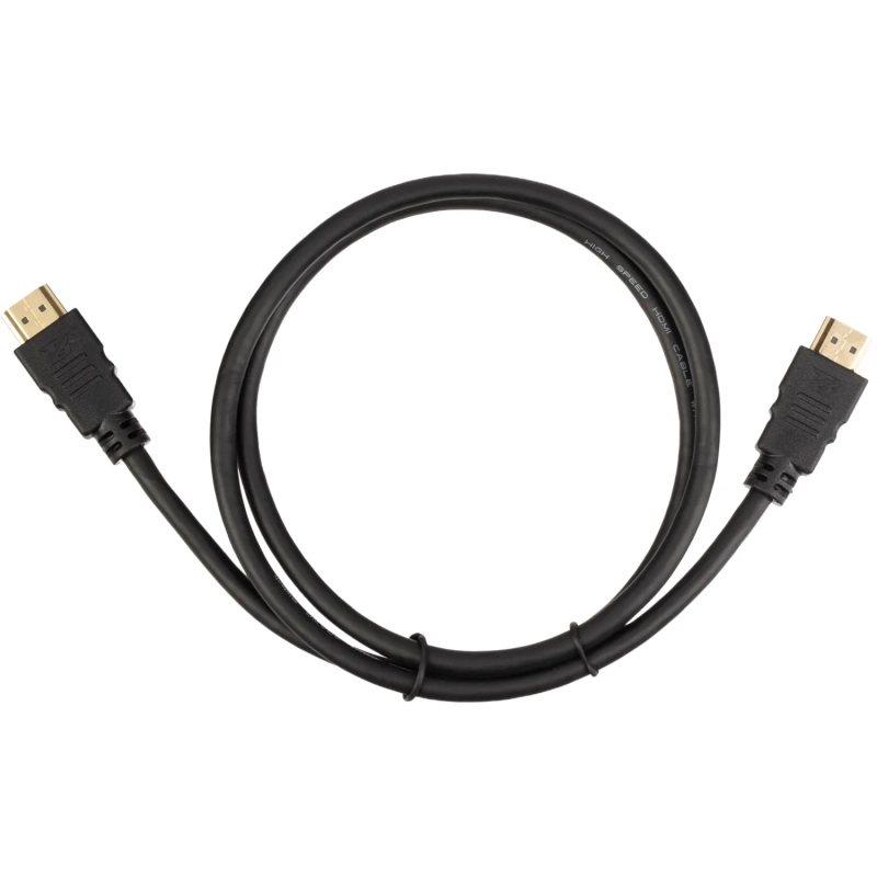 Кабель Bigtech (OAVDC12) HDMI 4K 2.0 M/M, 1 м, чер