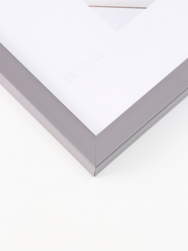 Фоторамка пластик Фоторамка пластик "МИРАМ" 30х40 см, т.серый