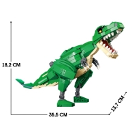 Конструктор Дино «Т-Рекс», 3 в 1, 372 детали